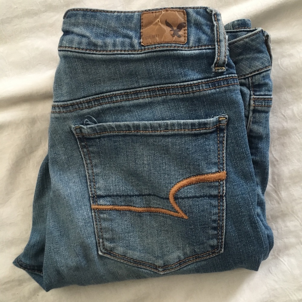 Hi Rise American Eagle Jeggings